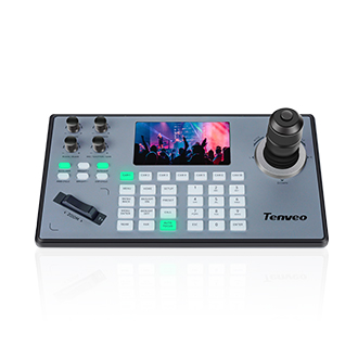 TEVO-KB200PRO RS232 RS485 connection IP PTZ joystick controller