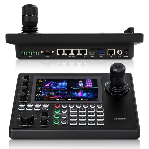 Tenveo KB500 NDI PTZ Joystick Controller, 7