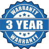 3-Year Warranty