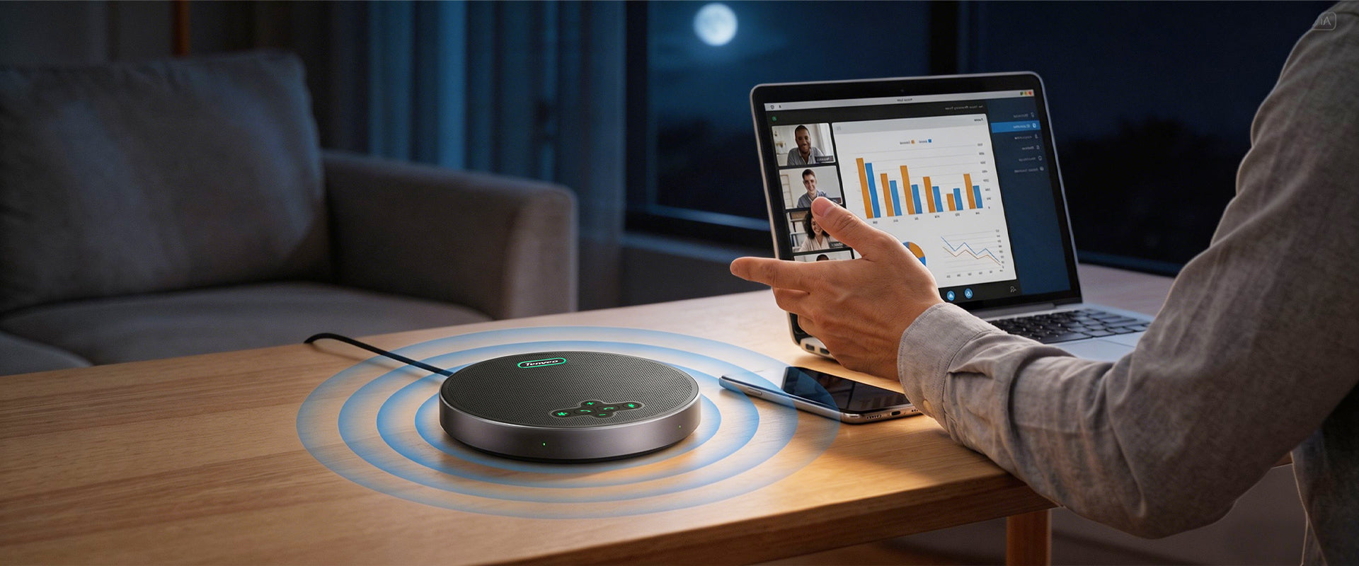 Smarter Meetings Start with Tenveo M5B-PRO