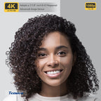 Tenveo 4K 60FPS NDI PTZ Camera,  AI Auto-Tracking, 20X Optical Zoom, 1/1.8" 8.42MP CMOS, HDMI/USB/3G-SDI/LAN & PoE