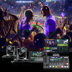 Tenveo PC500 4K60 HDMI & SDI Video Switcher | 5-Channel Live Streaming Mixer with PTZ Control, NDI, Dual Streaming & USB Recording