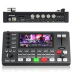 Tenveo PC500 4K60 HDMI & SDI Video Switcher | 5-Channel Live Streaming Mixer with PTZ Control, NDI, Dual Streaming & USB Recording
