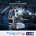 TEVO-VL20N 4K PTZ Camera with AI Auto-Tracking, 20X Optical Zoom, HDMI/USB 3.0/LAN & PoE