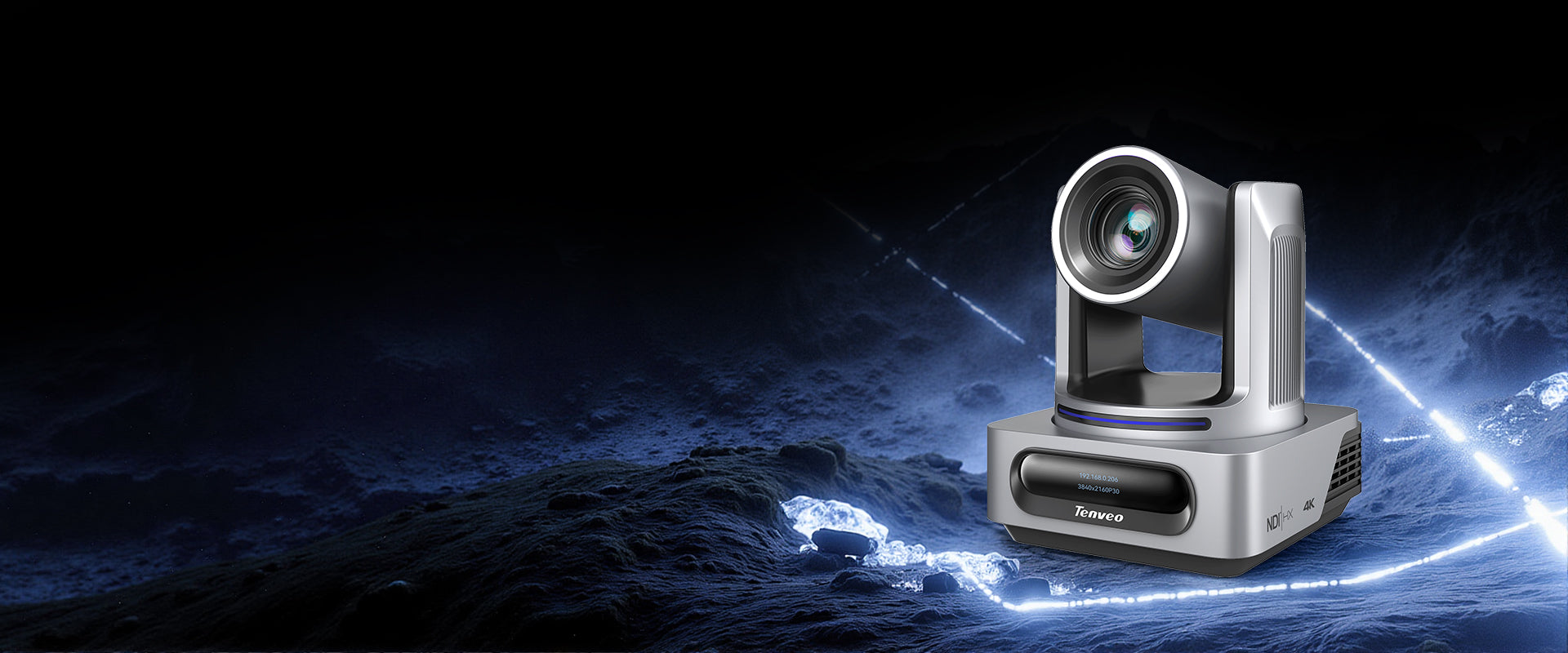 Tenveo 4K AI Auto-Tracking NDI PTZ Camera