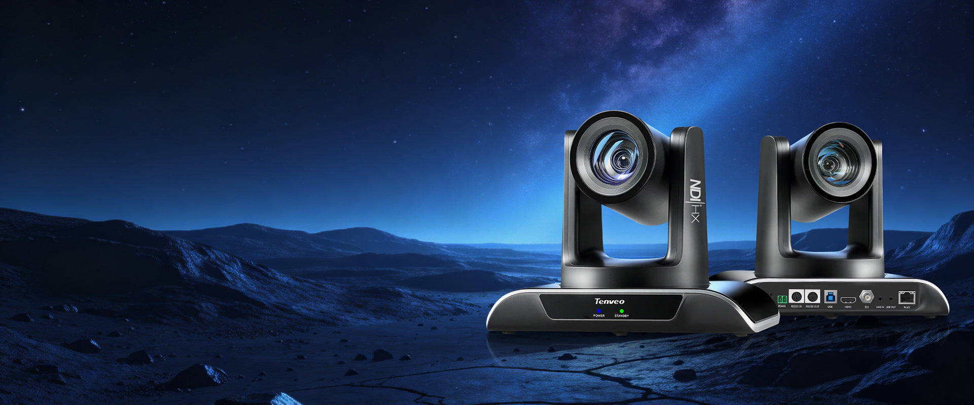 AI Auto Tracking. NDI Streaming. Powerful 30X Zoom.