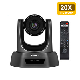 Large conference room USB video output 20x optcal zoom conference camera plug and play