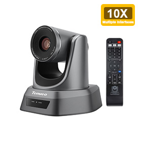 Business remote meeting 10X optical zoom SDI HDMI USB compatible professional  HD conference PTZ camera