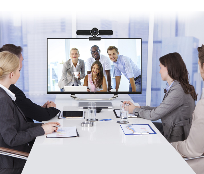 4K all in one Full HD  8 megapixel Webcam with built-in mics and speaker