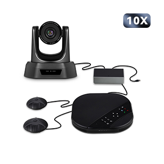 TEVO-VA3000E Video Conference Kit with 10X Optical Zoom PTZ Camera and Speakerphone