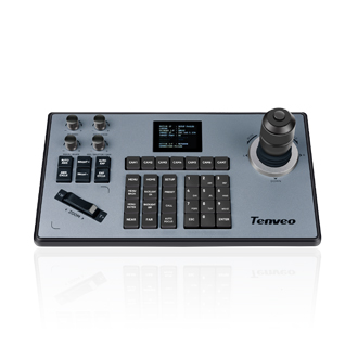 TEVO-KB200 RS232 RS485 connection IP PTZ joystick controller