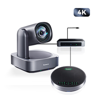 TEVO-VAGROUP512 4K 12X optical zoom video conference ptz camera for vido conferencing zoom with speakerphone