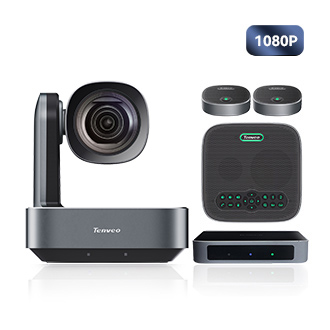 TEVO-VA610GROUP-EX  10X optical zoom video conference ptz camera for vido conferencing zoom with speakerphone and expansion mics